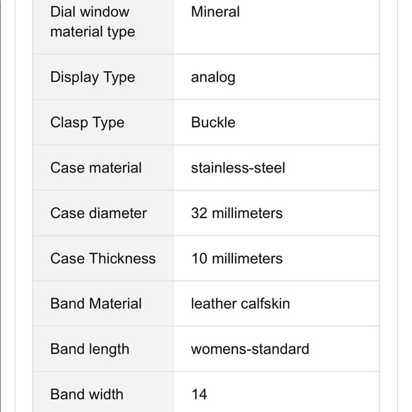 Coach Women’s Watch - Picture 3 of 4